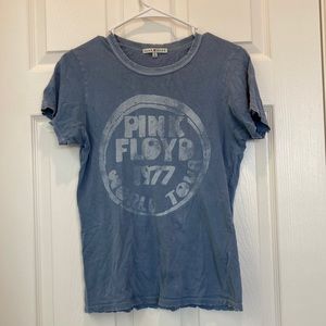 Distressed Pink Floyd band Tee